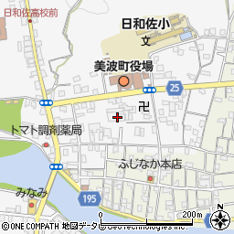 徳島県海部郡美波町奥河内本村78周辺の地図