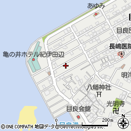 和歌山県田辺市目良28-24周辺の地図