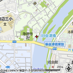 前川タバコ・雑貨店周辺の地図