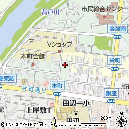 和歌山県田辺市本町49周辺の地図