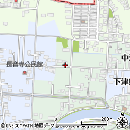 福岡県行橋市中津熊662-1周辺の地図