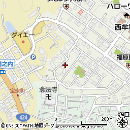 和歌山県田辺市朝日ヶ丘8-9周辺の地図