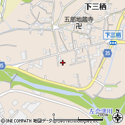 和歌山県田辺市下三栖98周辺の地図