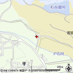 福岡県宮若市平667周辺の地図