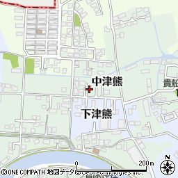 福岡県行橋市中津熊672周辺の地図