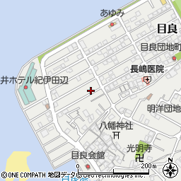 和歌山県田辺市目良28-3周辺の地図
