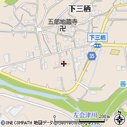 和歌山県田辺市下三栖104-9周辺の地図