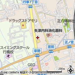 ココス行橋店周辺の地図