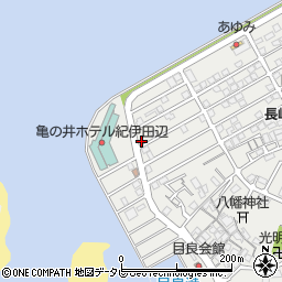 和歌山県田辺市目良26-14周辺の地図