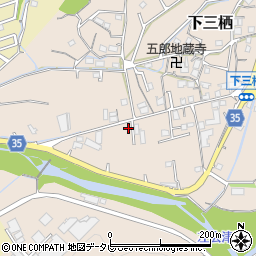 和歌山県田辺市下三栖96-2周辺の地図