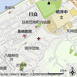 和歌山県田辺市目良5-14周辺の地図