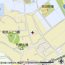 福岡県宮若市竹原641周辺の地図