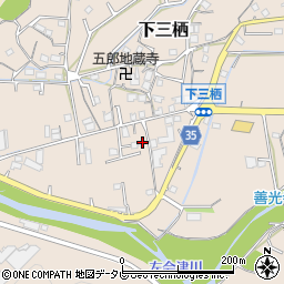 和歌山県田辺市下三栖105-5周辺の地図