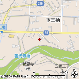和歌山県田辺市下三栖1337-1周辺の地図