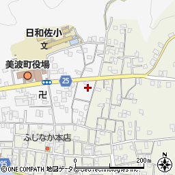 徳島県海部郡美波町奥河内本村64-4周辺の地図