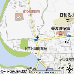 徳島県海部郡美波町奥河内本村4周辺の地図