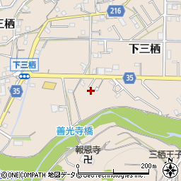 和歌山県田辺市下三栖1260-19周辺の地図