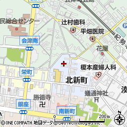 和歌山県田辺市北新町55周辺の地図