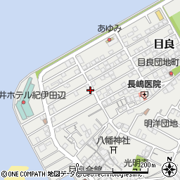 和歌山県田辺市目良27-1周辺の地図
