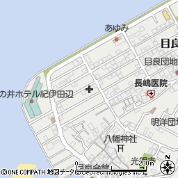 和歌山県田辺市目良27-28周辺の地図