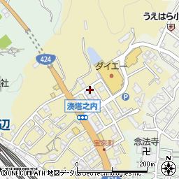 喜孝堂周辺の地図