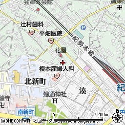 和歌山県田辺市高雄1丁目2-10周辺の地図