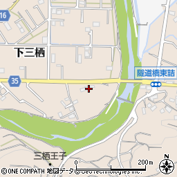 和歌山県田辺市下三栖1310-3周辺の地図