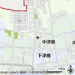 福岡県行橋市中津熊670-6周辺の地図