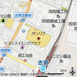 福岡銀行サンリブ古賀 ＡＴＭ周辺の地図