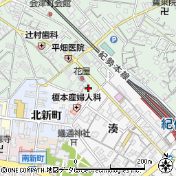和歌山県田辺市高雄1丁目2-9周辺の地図