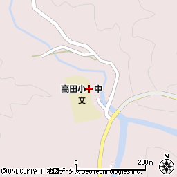 新宮市立高田小学校周辺の地図