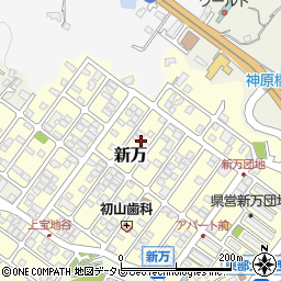 和歌山県田辺市新万30周辺の地図