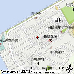 和歌山県田辺市目良33-21周辺の地図