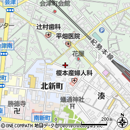 和歌山県田辺市高雄1丁目2-22周辺の地図