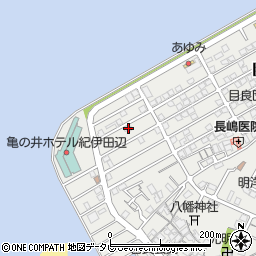 和歌山県田辺市目良26-33周辺の地図