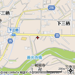 和歌山県田辺市下三栖1260-16周辺の地図