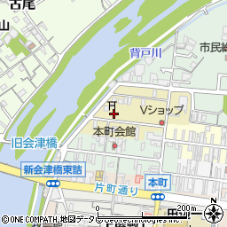 和歌山県田辺市紺屋町82-1周辺の地図