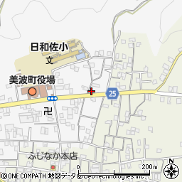 徳島県海部郡美波町奥河内本村60周辺の地図