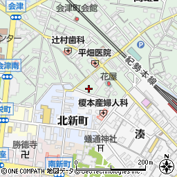 和歌山県田辺市高雄1丁目2-24周辺の地図