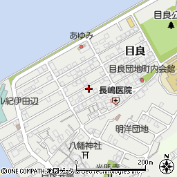 和歌山県田辺市目良33-23周辺の地図
