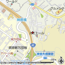 和歌山県田辺市中万呂134周辺の地図