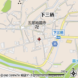 和歌山県田辺市下三栖141周辺の地図