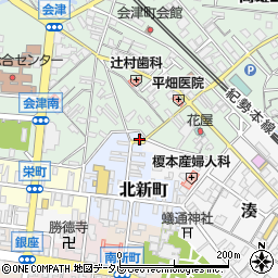 和歌山県田辺市北新町49周辺の地図