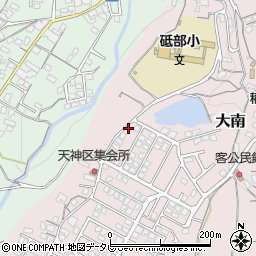 愛媛県伊予郡砥部町大南1174周辺の地図