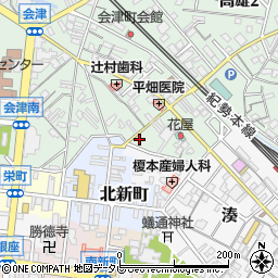 和歌山県田辺市高雄1丁目2-32周辺の地図