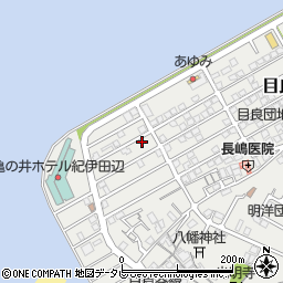 和歌山県田辺市目良26-26周辺の地図
