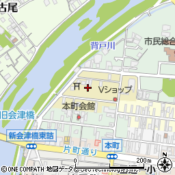 和歌山県田辺市紺屋町周辺の地図