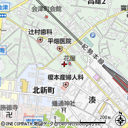 和歌山県田辺市高雄1丁目2周辺の地図