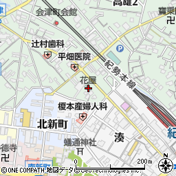 和歌山県田辺市高雄1丁目2-53周辺の地図