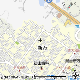 和歌山県田辺市新万31周辺の地図